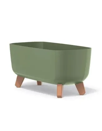 Kvetináč 39 cm Gracia Case oliva zelená