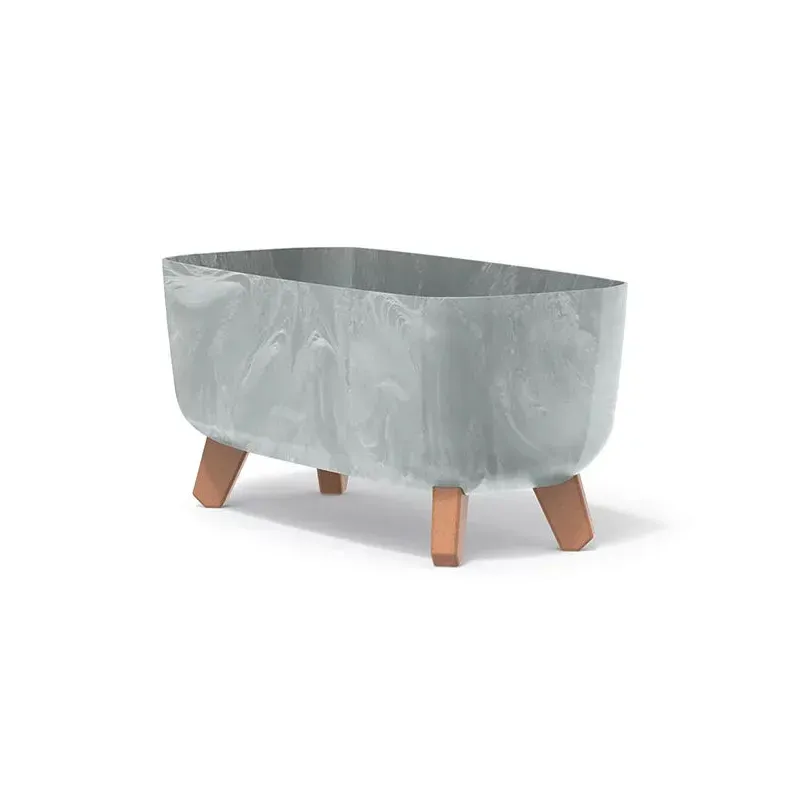 Kvetináč 39 cm Gracia Case Beton Effect svetlo šedý Kvetináč 39 cm Gracia Case Beton Effect svetlo šedý