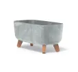 Kvetináč 39 cm Gracia Case Beton Effect svetlo šedý Kvetináč 39 cm Gracia Case Beton Effect svetlo šedý
