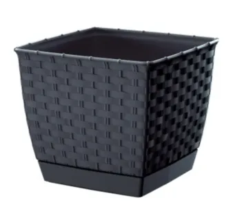 Kvetináč Ratolla 25 cm Square antracit