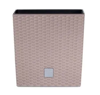 Kvetináč Rato LOW 26,5 cm s vkladom mocca