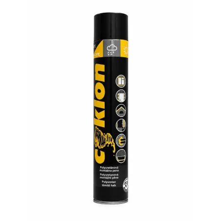 Cyklon Montážna PU pena celoročná 750 ml pištoľová