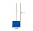 Odhŕňač s násadou, detský, plastový, Bobo, šírka 25 cm