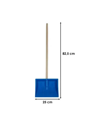 Odhŕňač s násadou, detský, plastový, Bobo, šírka 25 cm