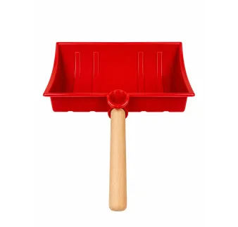 Odhŕňač s násadou, detský, plastový, Bobo, šírka 25 cm