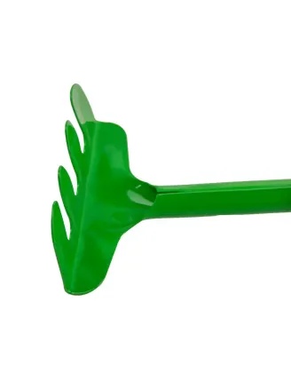 Hrable záhradné, detské, oceľové, 19 cm, plastová rúčka, žaba