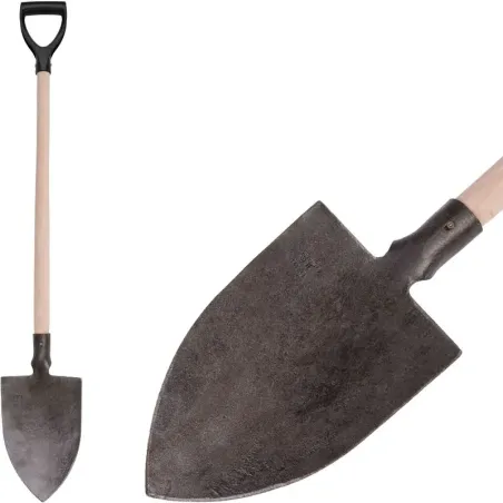 Rýľ Gardex 1250 g, kovaný, špicatý, drevená násada D