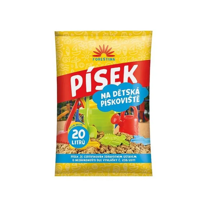 Piesok na detské ihrisko 20 l Forestina