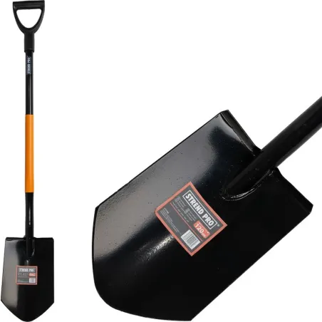 Rýľ Strend Pro Styler X03, špicatý, oceľová násada D