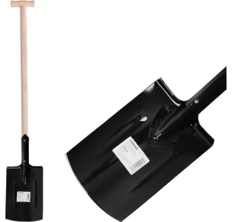 Rýľ Strend Pro Styler X04, rovný, drevená násada T