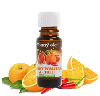 Vonný olej 10 ml Červený pomaranč-Chilli