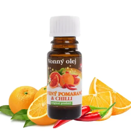 Vonný olej 10 ml Červený pomaranč-Chilli