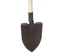 Rýľ s násadou špicatý, kovový, dĺžka 1 m