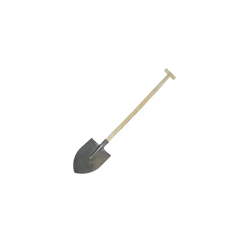 Rýľ s násadou, špicatý, silný, tvar T