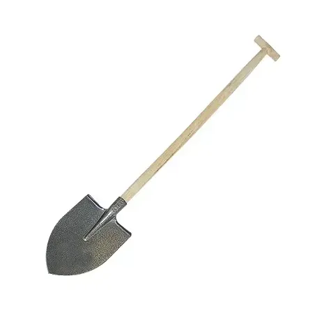 Rýľ s násadou, špicatý, silný, tvar T