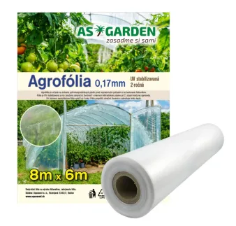 Agrofólia 0,17 mm 8 × 6 m AS Garden