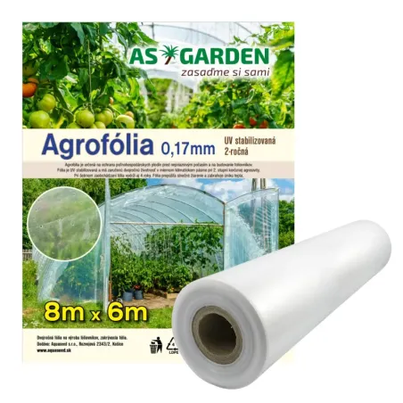 Agrofólia 0,17 mm 8 × 6 m AS Garden