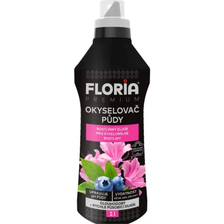 Floria okyselovač pôdy a hnojivo azalky 1 l