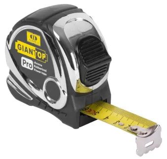 Meter 5 m x 25 mm Giant CR-G44, zvinovací, Chrome/Nylon