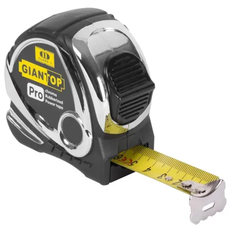 Meter 5 m x 25 mm Giant CR-G44, zvinovací, Chrome/Nylon
