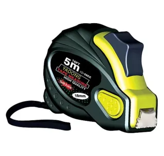 Meter 10 m x 25 mm WorkTiger 106E, Autostop, zvinovací, pogumovaný