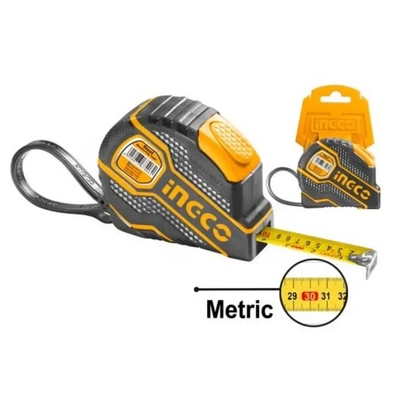 Meter 3 m x 16 mm zvinovací Selflock Ingco