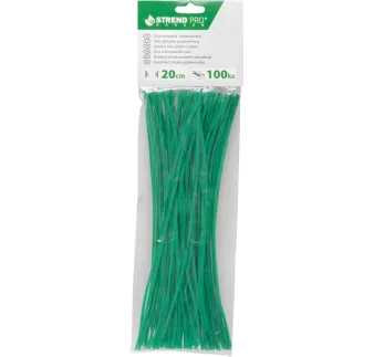 Drôt PVC 0,4 × 3 mm, L-200 mm, viazací, bal. 100 ks