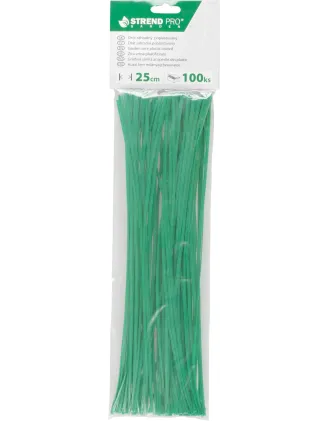 Drôt PVC 0,4 × 3 mm, L-250 mm, viazací, bal. 100 ks