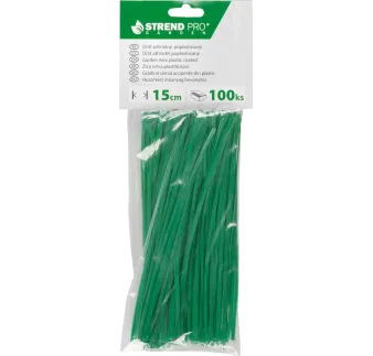 Drôt PVC 0,4 × 3 mm, L-150 mm, viazací, bal. 100 ks