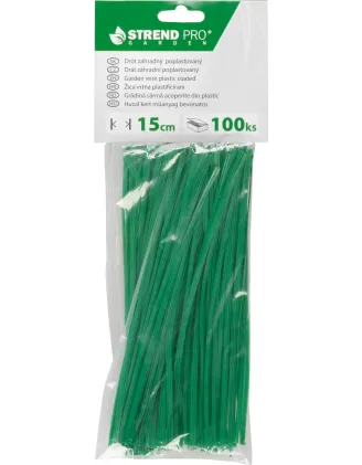 Drôt PVC 0,4 × 3 mm, L-150 mm, viazací, bal. 100 ks