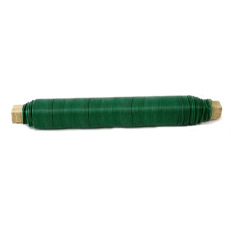 Drôt 0,65 mm, návin 65 g, PVC zelený Drôt 0,65 mm, návin 65 g, PVC zelený