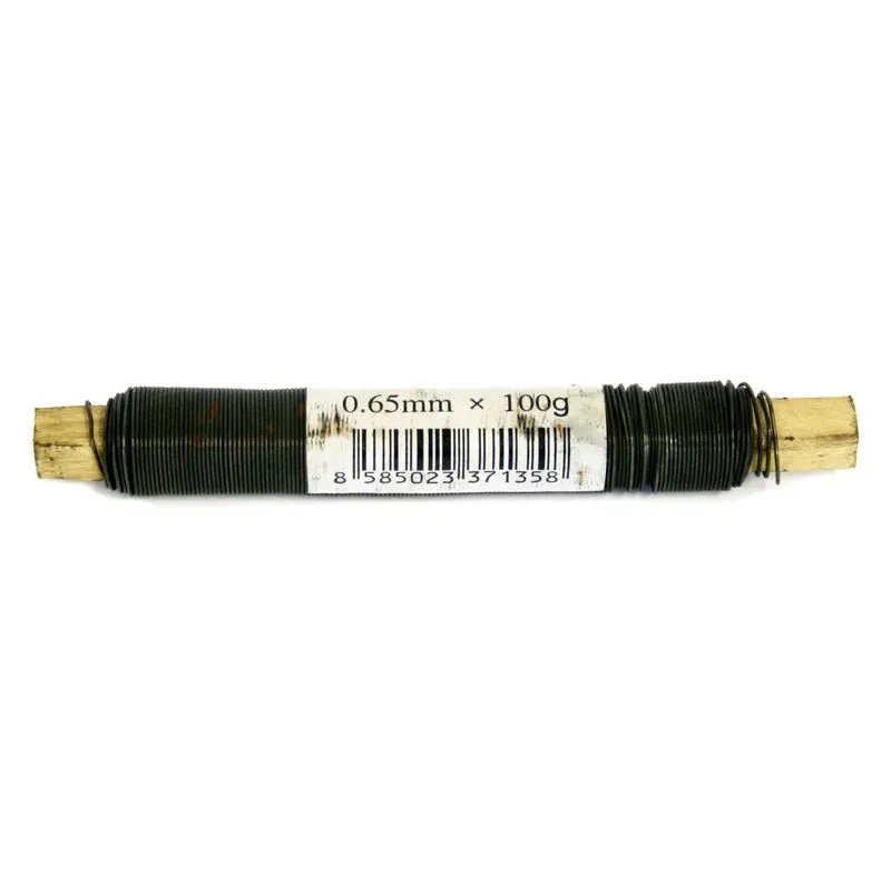 Drôt 0,65 mm, návin 100 g, PVC čierny Drôt 0,65 mm, návin 100 g, PVC čierny