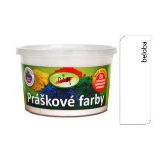 PAM Prášková farba maliarska beloba 0,25 kg