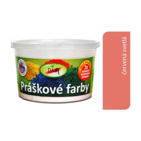 PAM Prášková farba maliarska: červená svetlá 0,25 kg