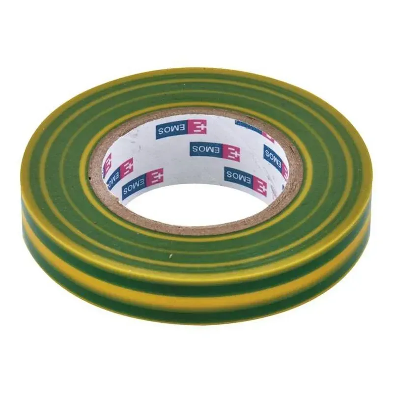 Páska izolačná PVC 15 mm/10 m, žlto-zelená Páska izolačná PVC 15 mm/10 m, žlto-zelená