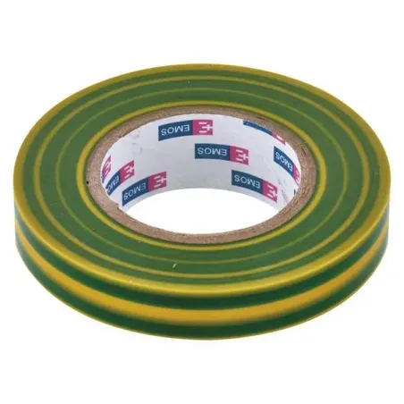 Páska izolačná PVC 15 mm/10 m, žlto-zelená
