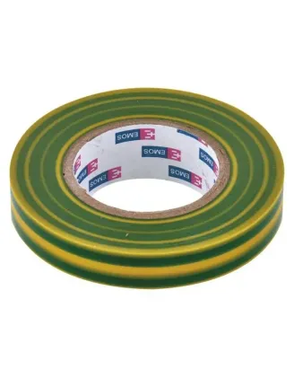 Páska izolačná PVC 15 mm/10 m, žlto-zelená