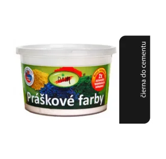 PAM Prášková farba do cementu: čierna 0,25 kg