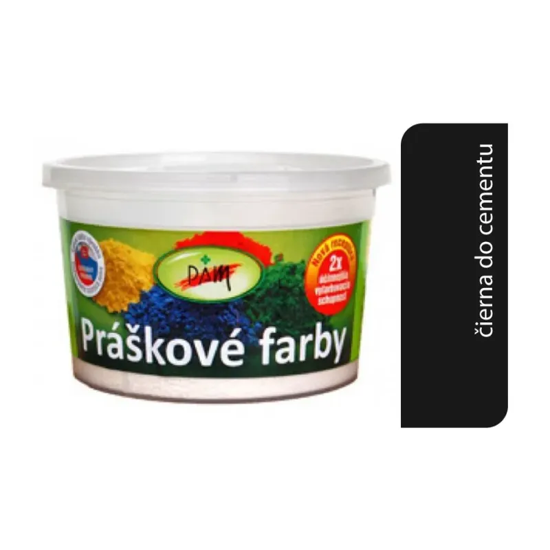 PAM Prášková farba do cementu: čierna 0,25 kg PAM Prášková farba do cementu: čierna 0,25 kg