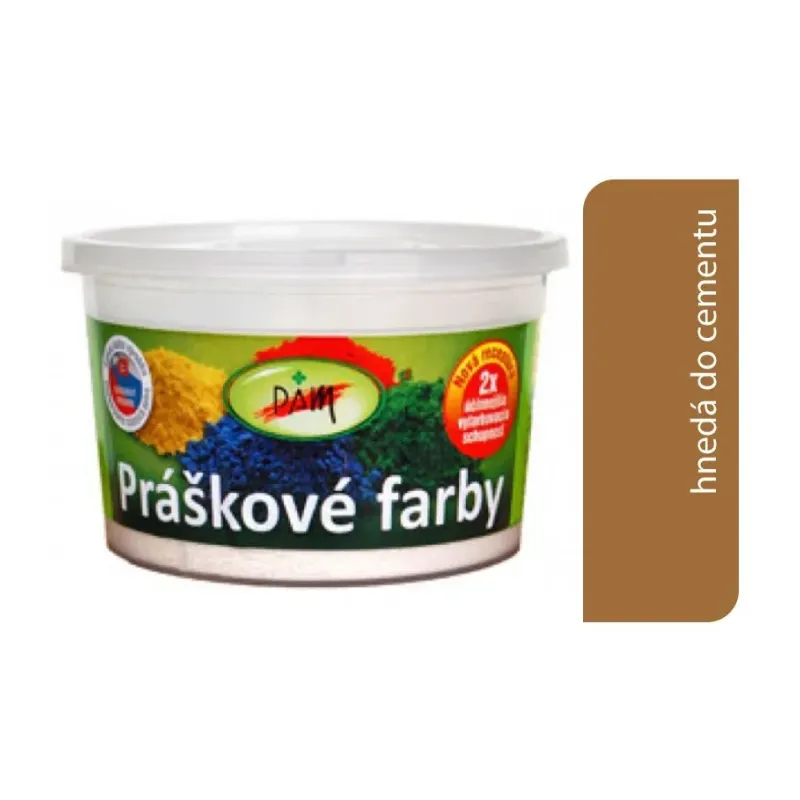 PAM Prášková farba do cementu: hnedá 0,25 kg PAM Prášková farba do cementu: hnedá 0,25 kg