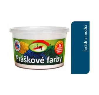 PAM Prášková farba fasádna: modrá 0,25 kg