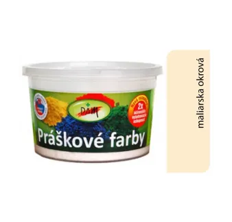 PAM Prášková farba maliarska: oker 0,25 kg