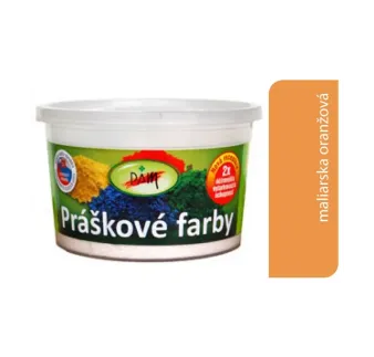 PAM Prášková farba maliarska: oranžová 0,25 kg