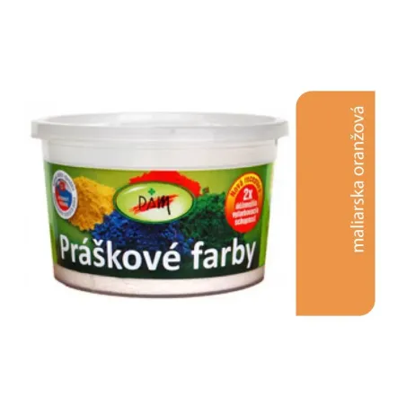 PAM Prášková farba maliarska: oranžová 0,25 kg