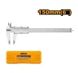 Meradlo posuvné, kovové, 150 mm/0,05 mm, Ingco Meradlo posuvné, kovové, 150 mm/0,05 mm, Ingco