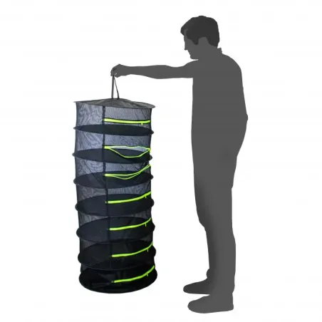 Sieť na sušenie kruhová so zipsom, priemer 58 cm, 7-poschodová, Skveler