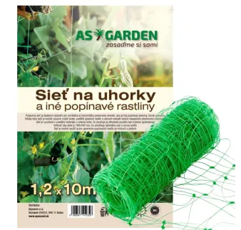 Sieť na uhorky PVC 1,2 × 10 m 10 × 10