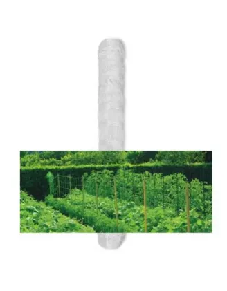 Sieť na uhorky a hrach 1,2 × 5 m biela