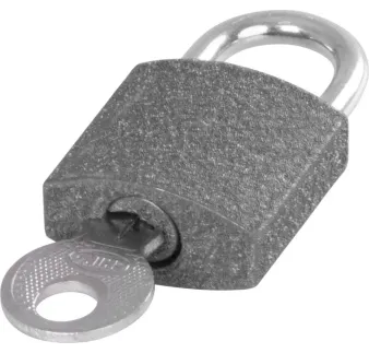 Zámok Strend Pro Xlocker GrayXT 20 mm, visiaci, šedý