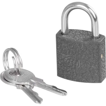 Zámok Strend Pro Xlocker GrayXT 20 mm, visiaci, šedý